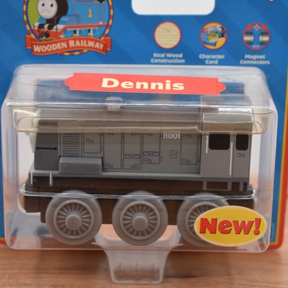 Dennis Character Card Learning Curve Thomas & Friends Wooden Railway Trains 2005 - Picture 4 of 9